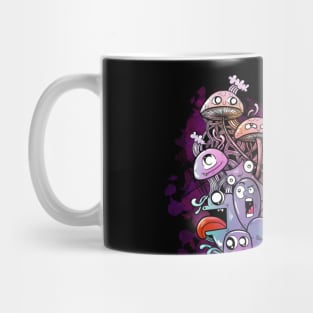 Doodle – monsters Mug